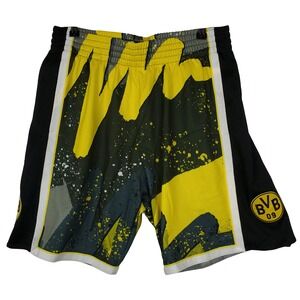 Borussia Dortmund Mitchell & Ness Large Jersey Shorts BVB Cut & Sew Logo New‎
